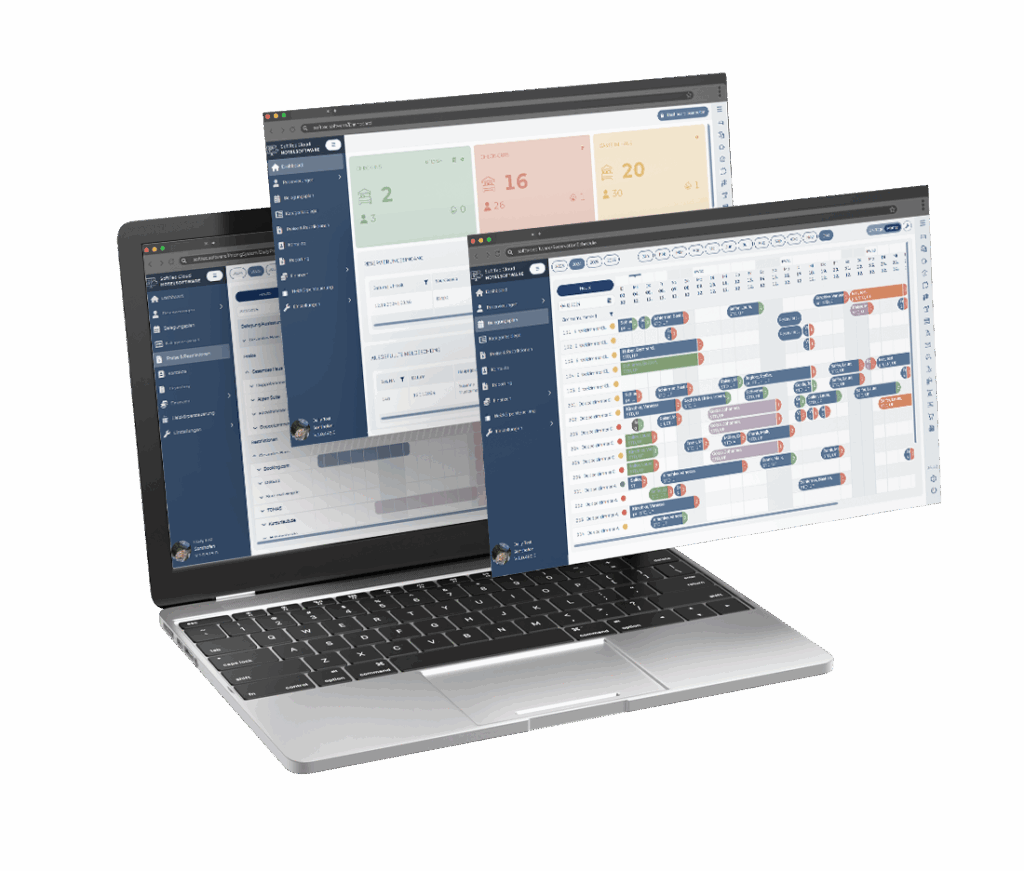 Die moderne und intuitive Benutzeroberfläche der SoftTec Cloud Hotelsoftware erleichtert die alltägliche Arbeit im Hotel.